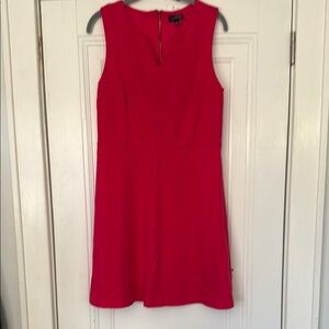 Elegant Red Sleeveless Dress